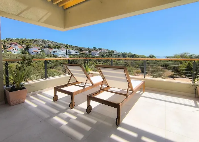 Appartement Exceptional Penthouse With Magic Seaview - Location Murter